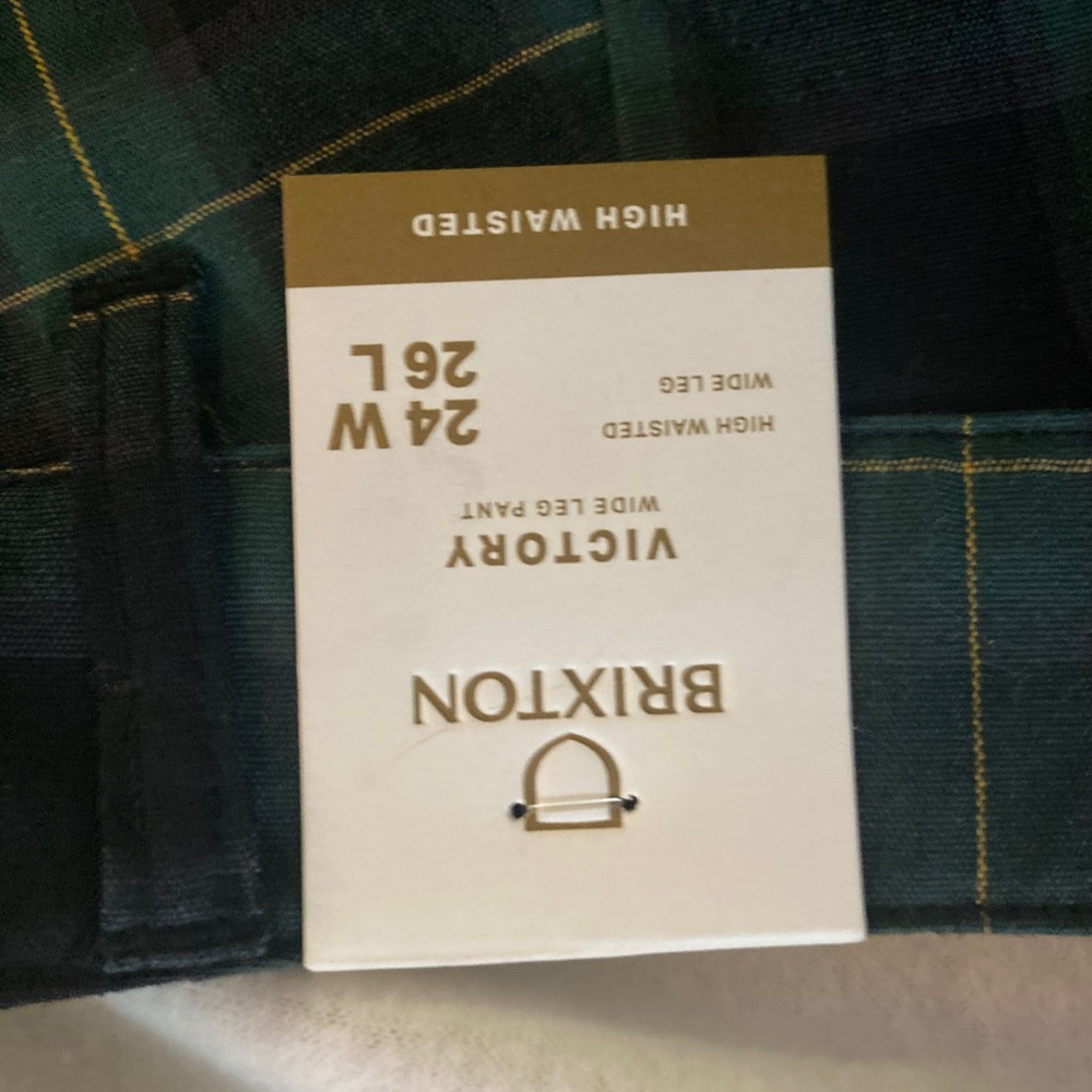 skater check pants high waisted - Picture 7 of 9